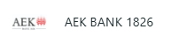 AEK BANK 1826 logo